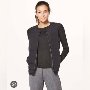 Lululemon Just Enough Puffer Vest Size